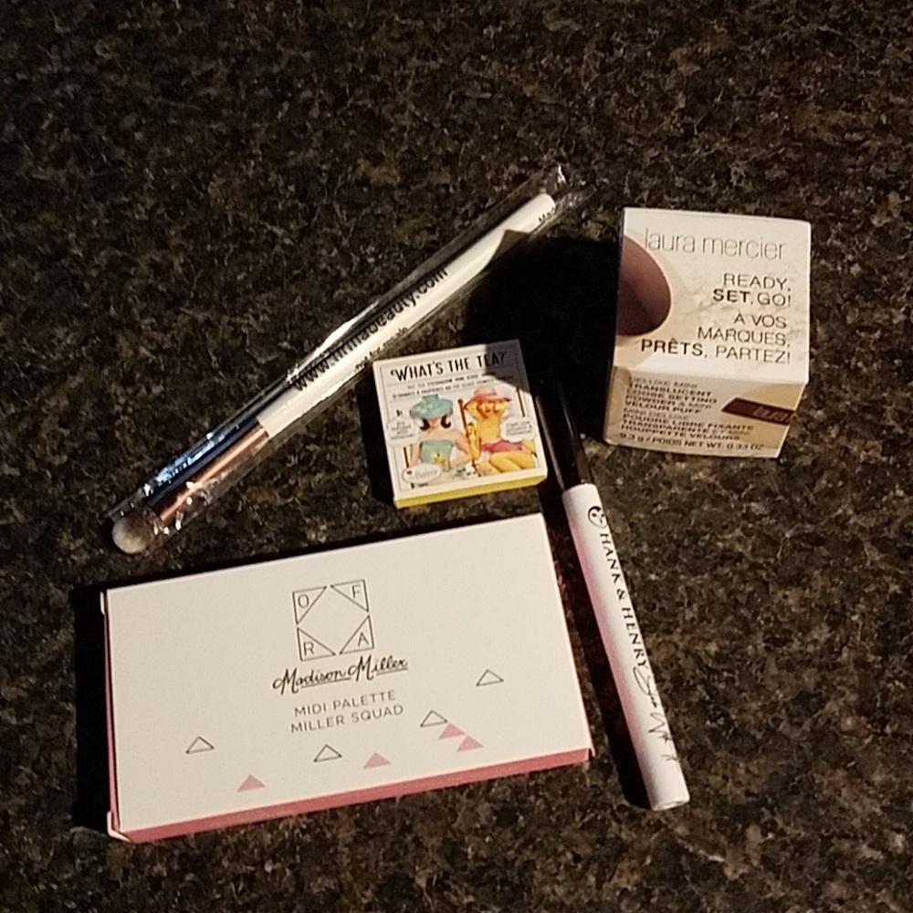 Laura Mercier, Ofra, The Balm